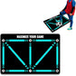 Anti-Slip Football Footstep Training Mat