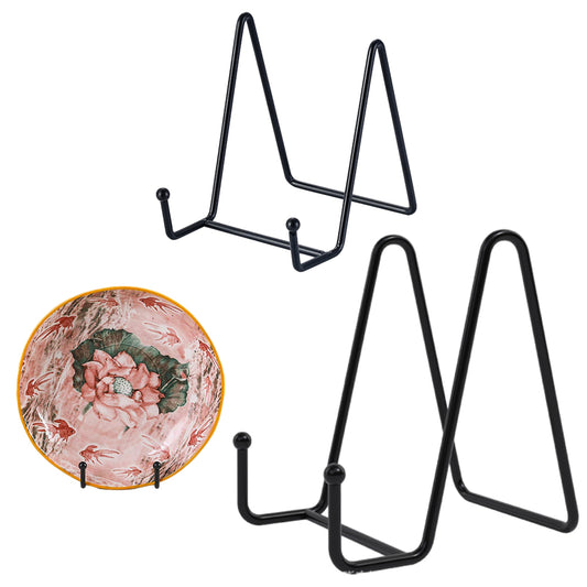 2Pcs Iron Photo Frame Display Stand