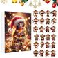 2025 Advent Countdown Calendar Funny Monkey Ornament Christmas Hanging Ornaments