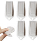 6PCS Door Wedge Stopper Rubber Grip Security Door Stoppers Wall Protector For Home