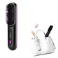 Portable Cordless Hair Straightener Comb with LED Display Negative Ion Heating