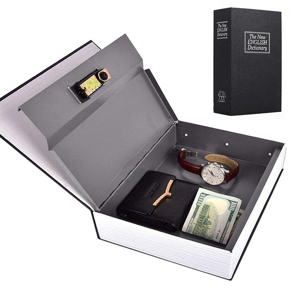 Fake Book Safe with Combination Lock Book Safe Lock Box for Cash Jewellery