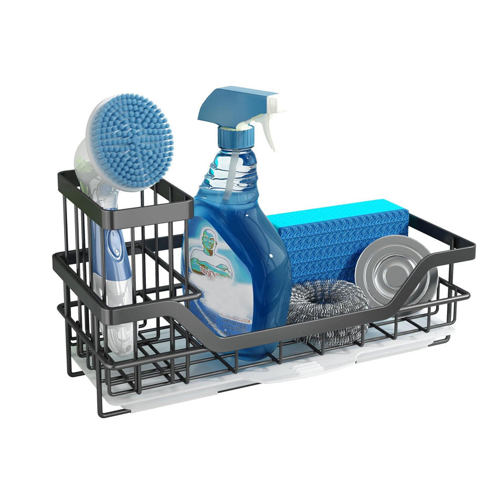 Sponge Holder for Kitchen Sink Detachable Stainless Steel Sink Holder