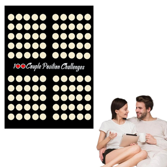 100 Scratch off Date Night Ideas Couples Games Bedroom Scratch off Poster