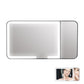 Car Sun Visor Vanity Mirror with Lights 5X Magnification Makeup Mirror for SUV Truck