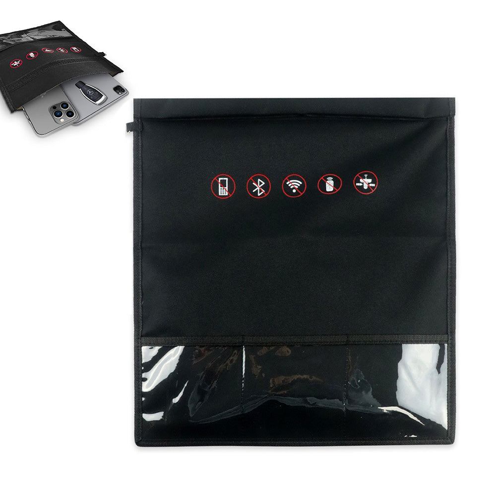 RFID Shielding Bag Car Key Fob Cage Protector Faraday Pouch