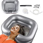 Portable Inflatable Shampoo Basin Bowl Sink for Haircut Dye Hair Wash