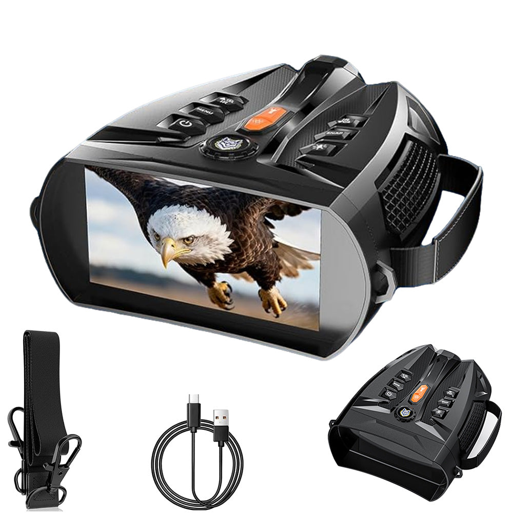 4K Night Vision Goggles Night Vision Binoculars for Camping Wildlife Observation