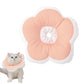 Cute Flower Cat Cone Collar Anti-Bite Lick Wound Healing Protective Neck Collar-Peach Blossom