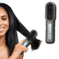 Rechargeable Cordless Hair Straightener Brush with LED Display