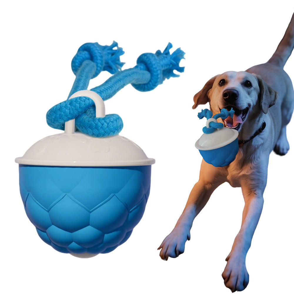 Interactive Dog Toys Touch Activated Bouncing And Jumping Dog Ball With Rope