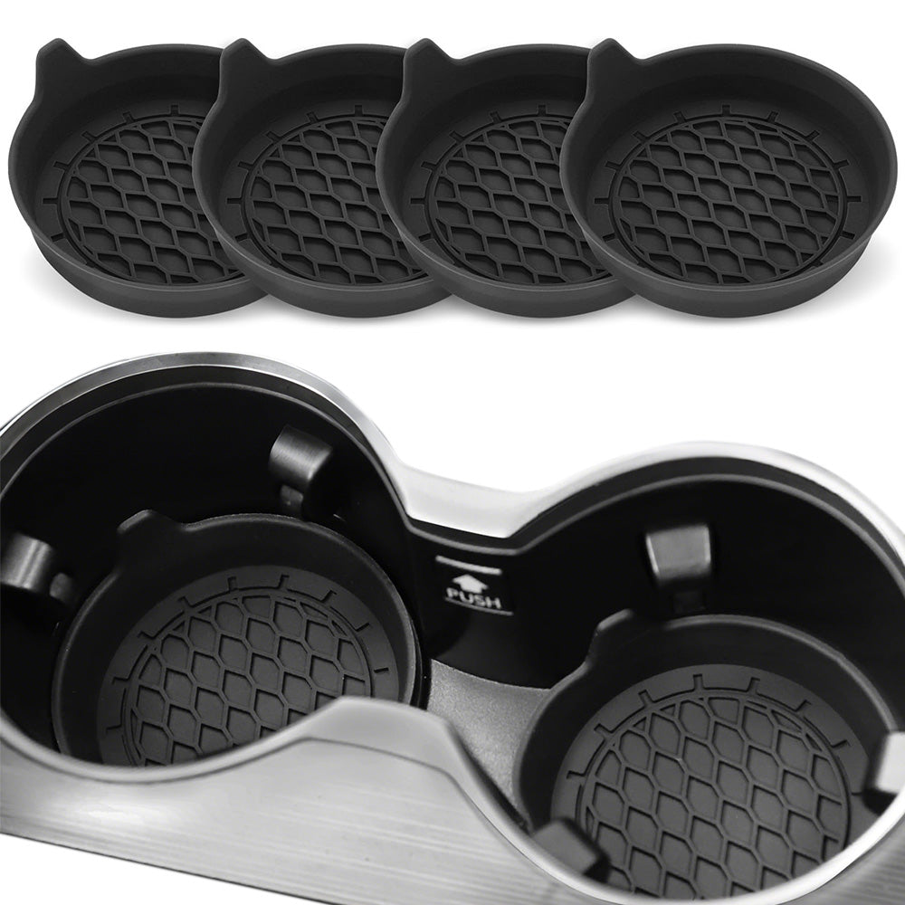 4PCS Universal Car Auto Cup Holder Anti Slip Insert Coaster Car Accessories
