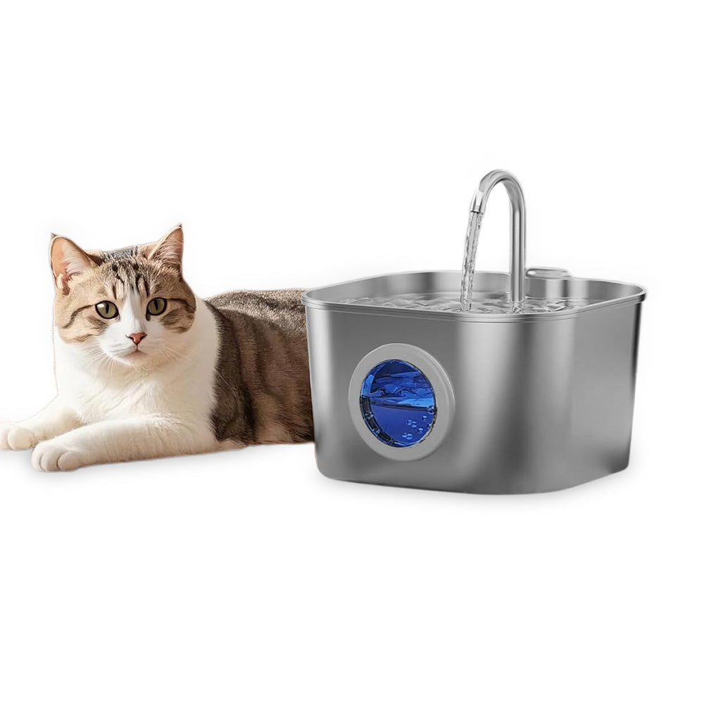 Electronic Automatic Pet Water Fountain USB 2.2L for Cats and Small Animals