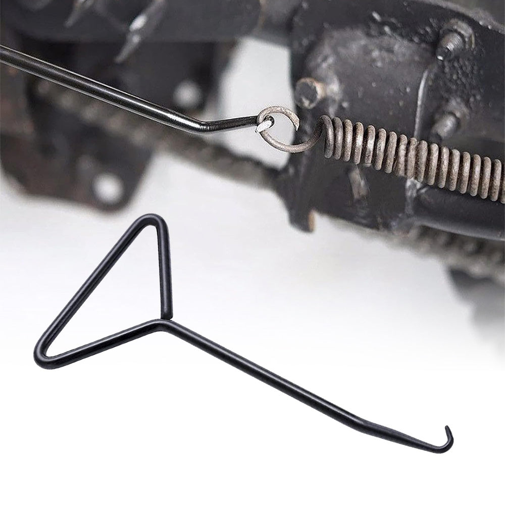 Motorcycle Exhaust Spring Puller Tool T Shaped Handle Pipe Springs Hook