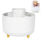 360 Degree Rotating Desk Organizer with 4 Slots For Pencil and Pen Holder