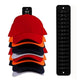 Hat Organizer for Baseball Caps Wall Mounted Storage Rack Hat Display Organizer