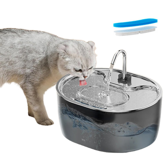 3.2L Cat Water Fountain Dog Bowl Fountains Automatic Pet Dispenser Auto Watering Dish Supplies