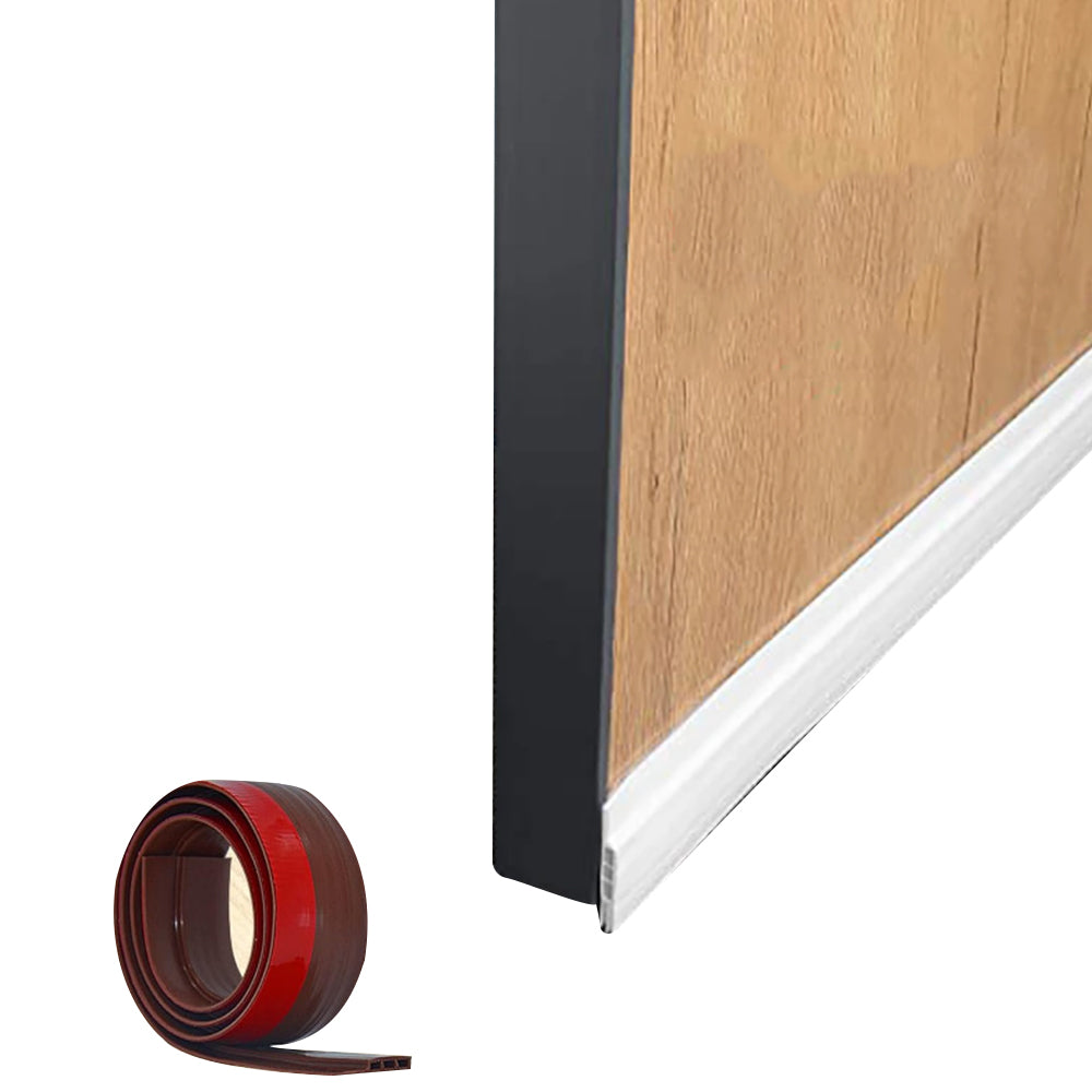 3 Self-adhesive Silicone Door Draft Seal Strip