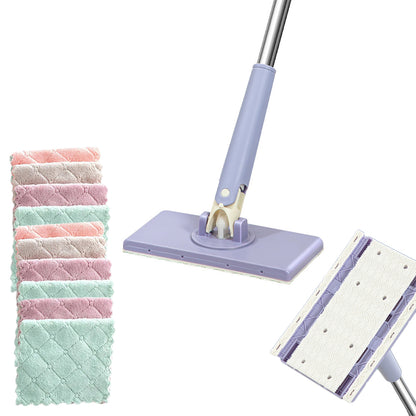 Hands-Free Reusable Face Towel Wet Wipes Mop