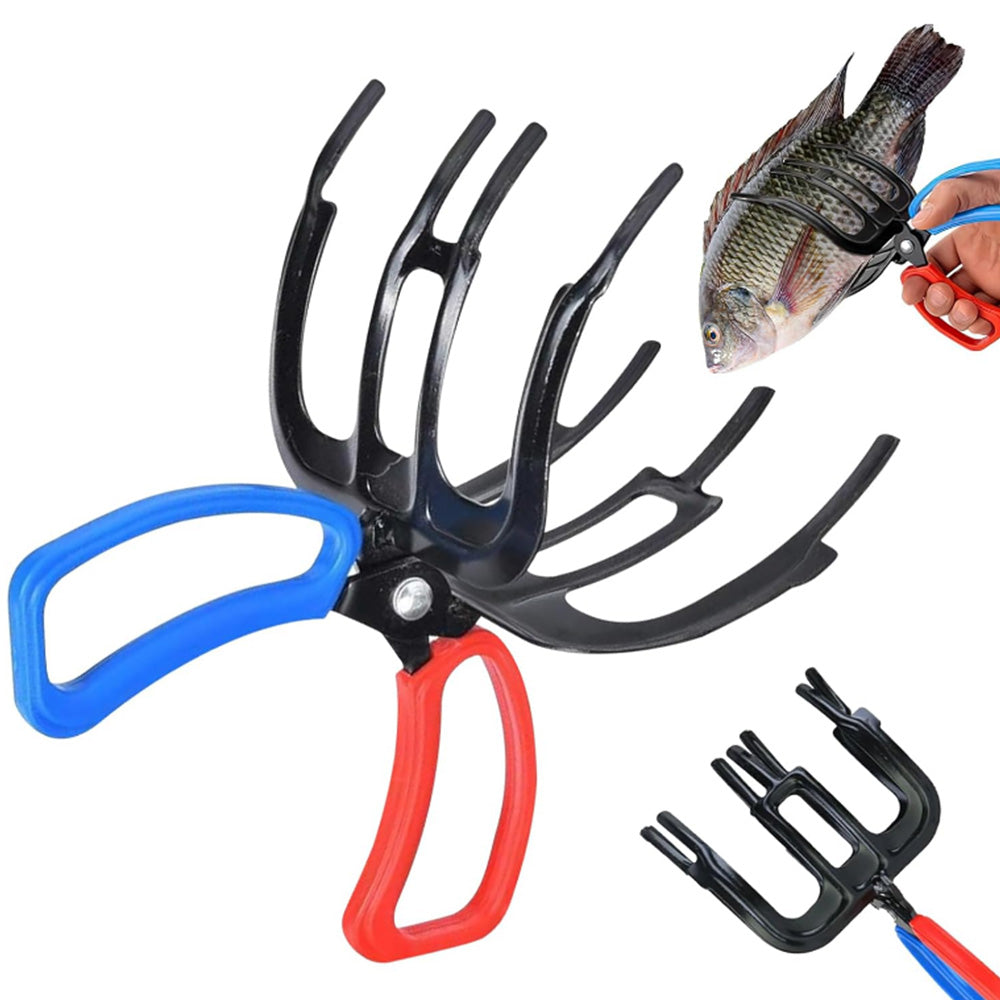 Fishing Pliers Gripper Metal Fish Control Clamp Claw Tong Grip Forceps Tackle