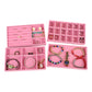 4pcs Stackable Jewelry Organizer Boxes Set for Earrings Rings Necklaces Bracelets