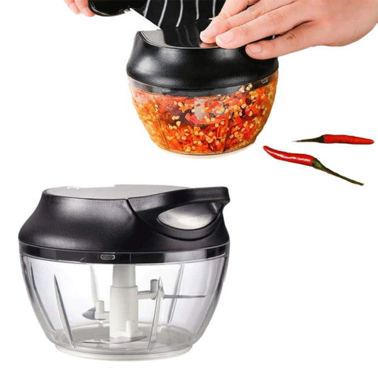 Pull String Manual Vegetable Fruit Slicer Mixer