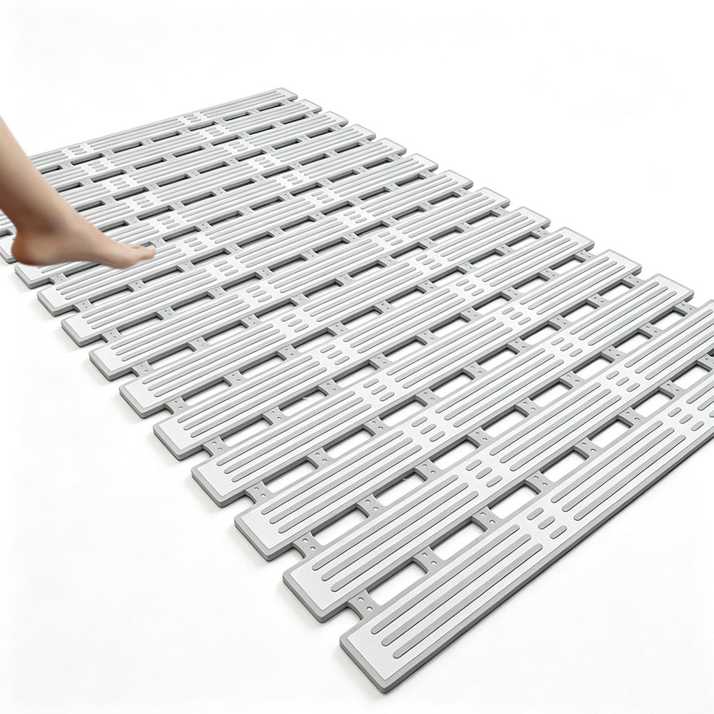 Non Slip Shower Mat with Suction Cups Bath Mat for Bathroom Kitchen Wet Floor