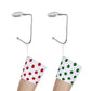 2 Pack 30mm Metal Straight Hooks for Christmas Stockings and Bags