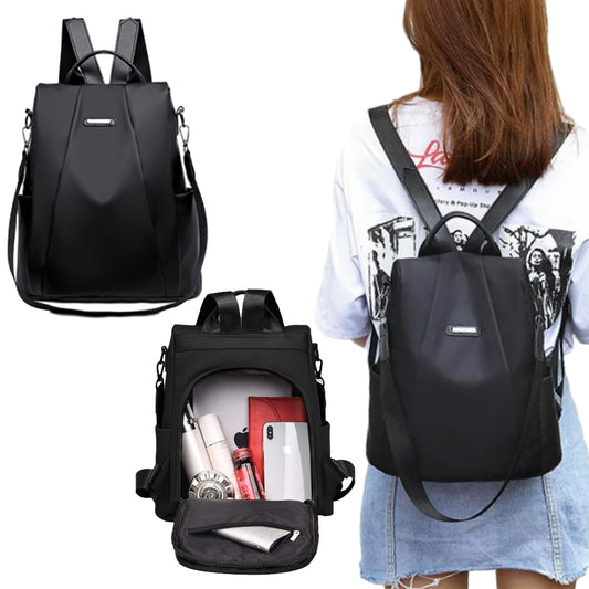 Women Anti-Theft Backpack Detachable Strap Handbag