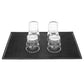 Bar Mat Non Slip Drying Mat for Countertops 45x30cm PVC Bar Service Mat for Home Bar