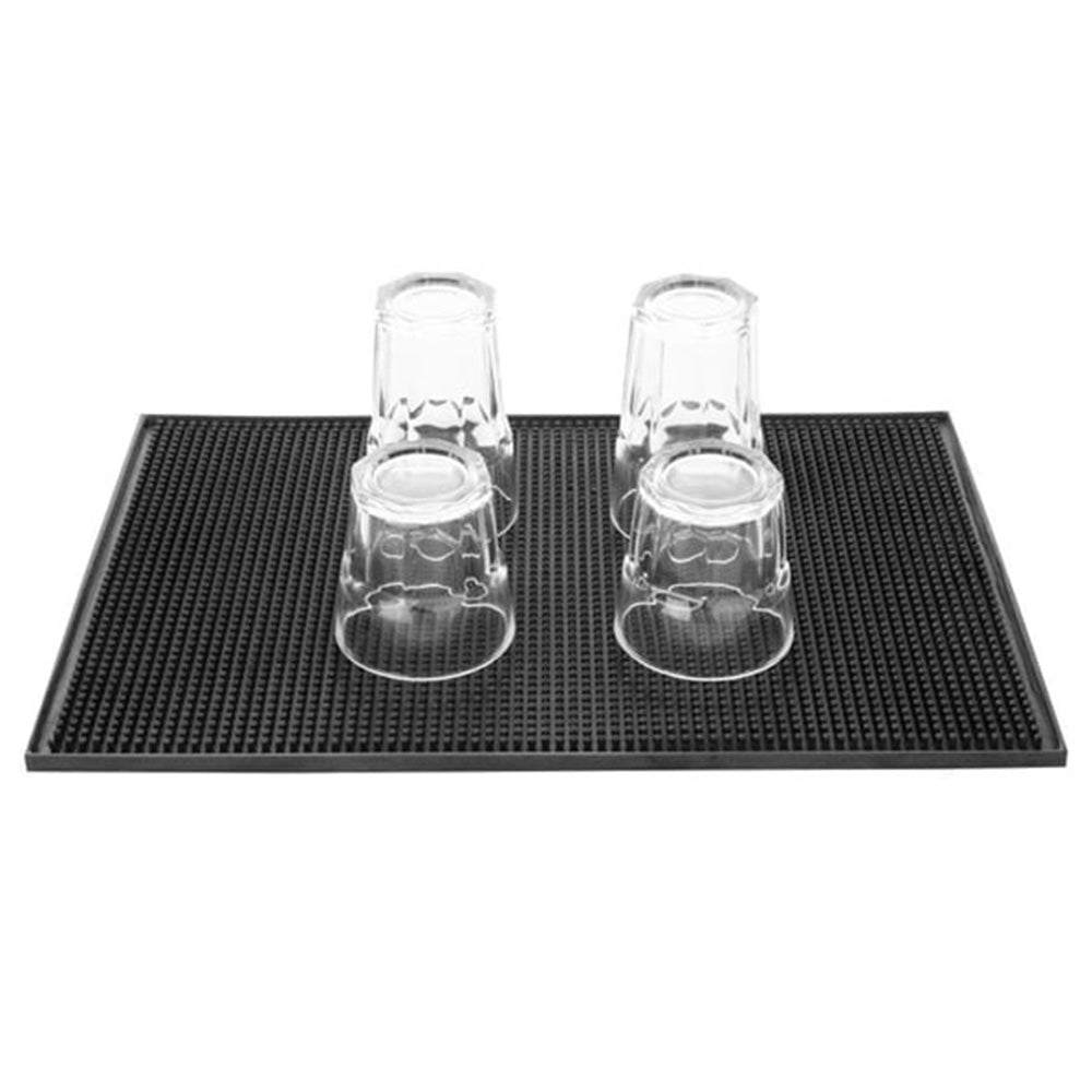 Bar Mat Non Slip Drying Mat for Countertops 45x30cm PVC Bar Service Mat for Home Bar