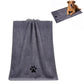 70x140cm Microfiber Pet Towel, Absorbent Drying Towel for Dogs, Lightweight Cloth for Home and Travel
