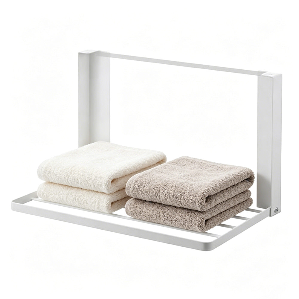 Foldable Storage Shelf for Washing Machine and Refrigerator
