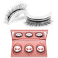 3 Pairs Eyelashes Self-Adhesive Natural Multiple Reversible Glue Free Reusable Eyelashes