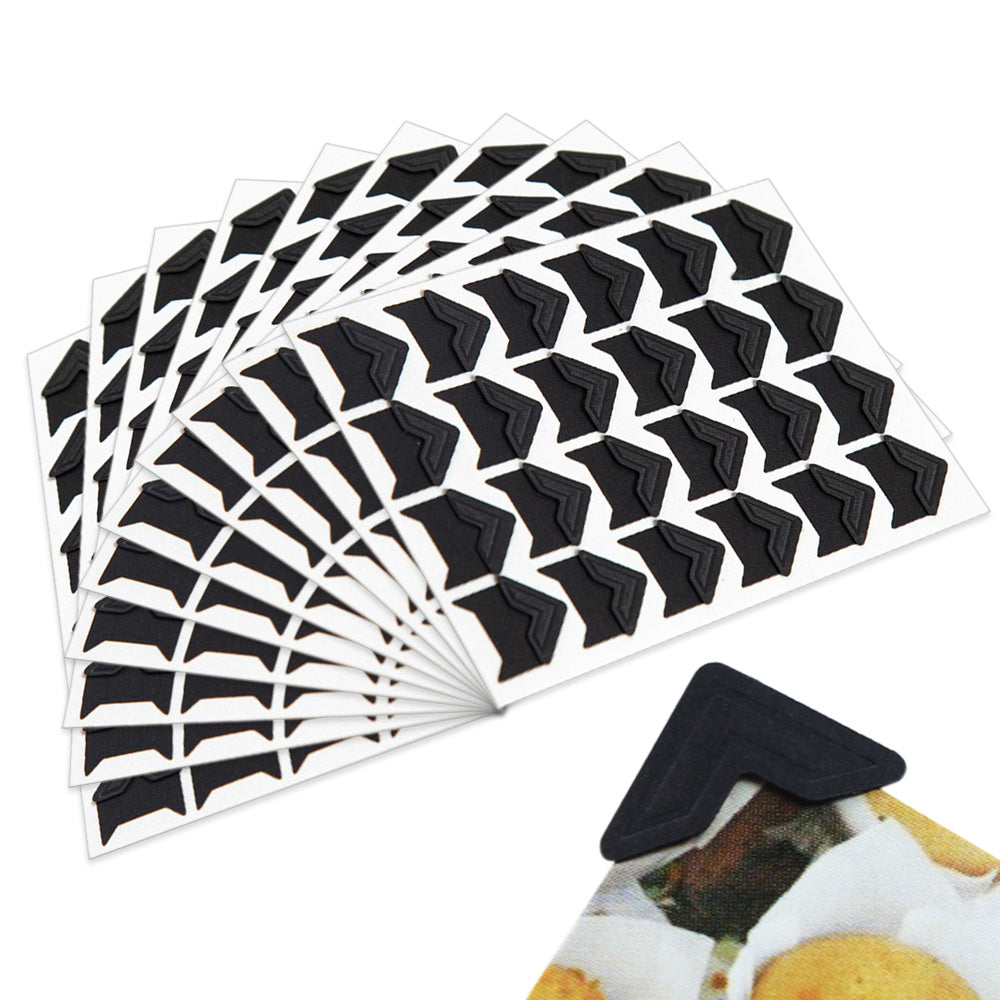 240 PCS Self Adhesive Photo Corners Photo Mounting Stickers for Album Scrapbook DIY Crafts