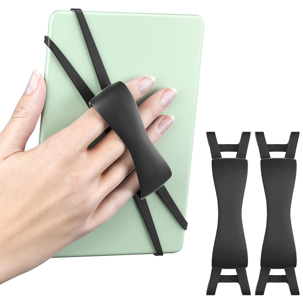 2PCS Comfortable Hand Strap Secure Grip Holder For Kindle And Tablets Kindle Accessories For Reading In Bed