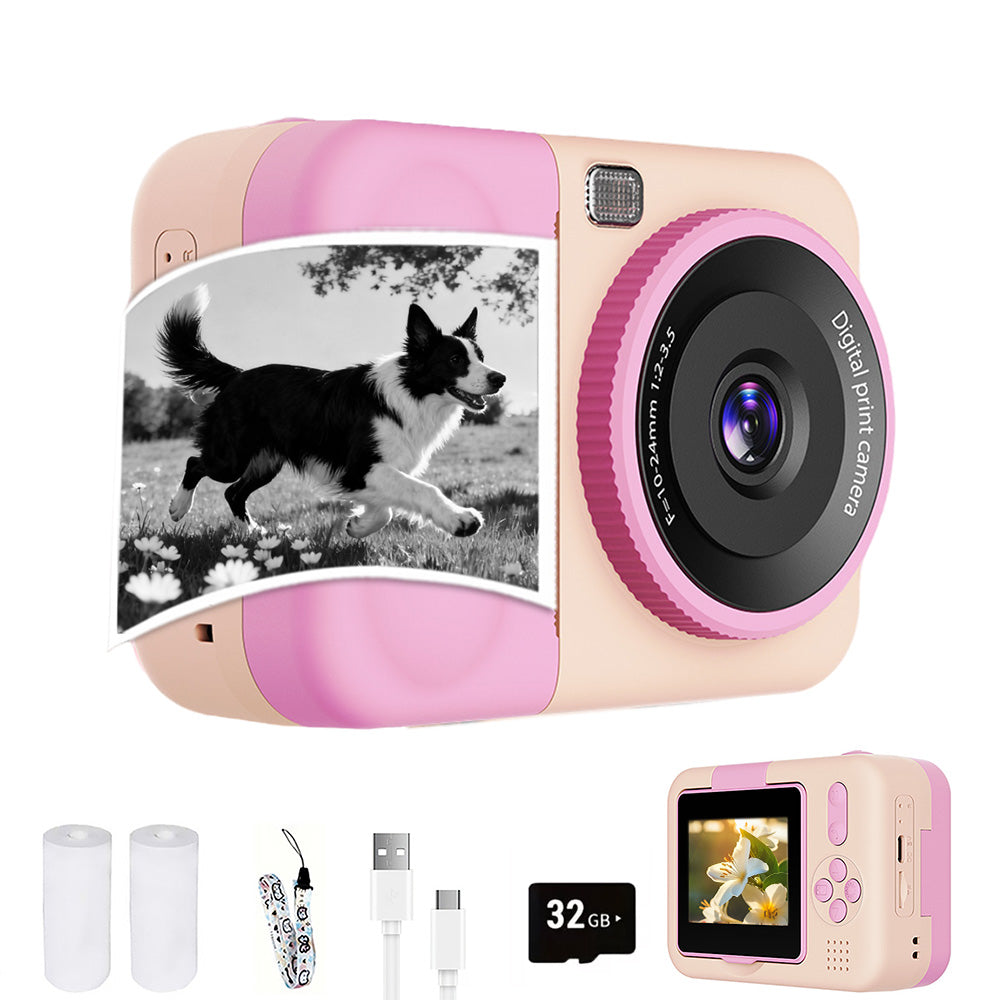 S11 48MP Instant Print Camera for Boys Girls with 32GB Memory Card