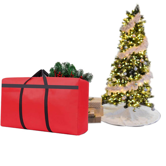 100x28x58CM Water-Resistant Small Christmas Tree Storage Bag Xmas Tree Furniture Bag