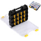 34 Grid Double Sided Tool Organizer Box for Screws Nuts and Small Parts