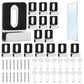 16Pcs Metal Mirror Holder Kit Loaded Mirror Hanger Clips Set
