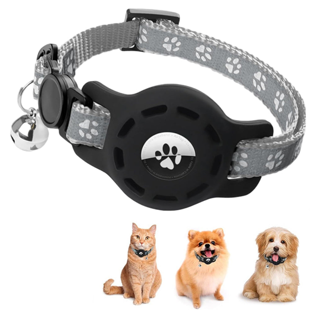 Reflective Pet Airtag Protective Case Collar for Apple Air Tag