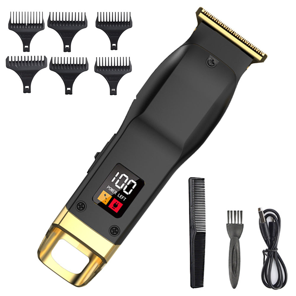 Rechargeable Men Hair Clipper Wet Dry Use for Home Dorm Barber Shop