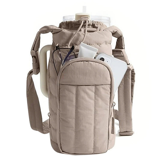 Water Bottle Holder Bag with Strap Crossbody Bag Gym Accessories