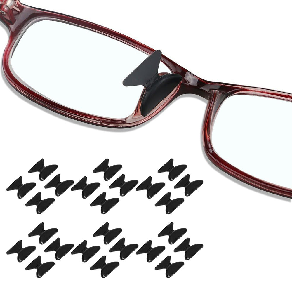 12 Pairs Eyeglass Nose Pads Anti Slip Stick On Adhesive Eyewear Nose Pads Cushions