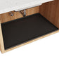 Silicone Under Sink Mat with Raised Edge for Cabinet Protection