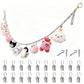 200CM Cotton Rope Hanger with 20 Clips for Photos Plush Toys Festival Cards