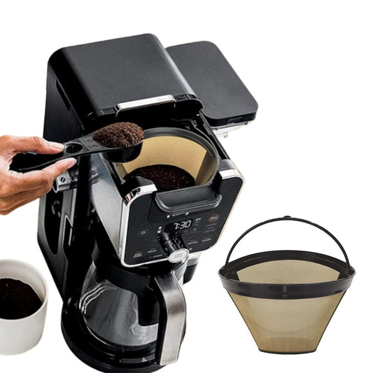 Stainless Steel Reusable Cone Shape Permanent Coffee Filter Mesh Basket