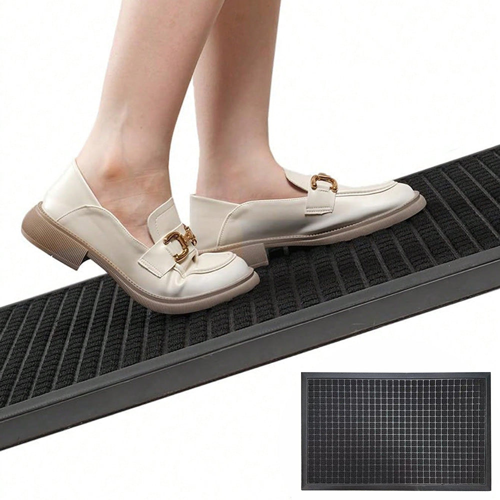45x75cm PVC Entrance Floor Mat with Slip Resistant Rubber Backing