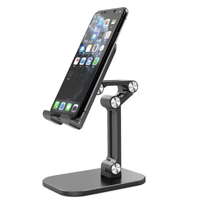 Adjustable Phone Stand Holder - Foldable Desktop Tablet Stand for Watching Videos