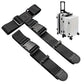 2Pcs Adjustable Luggage Straps Set T-Shaped and Add-a-Bag Strap for Connecting 3 Suitcases